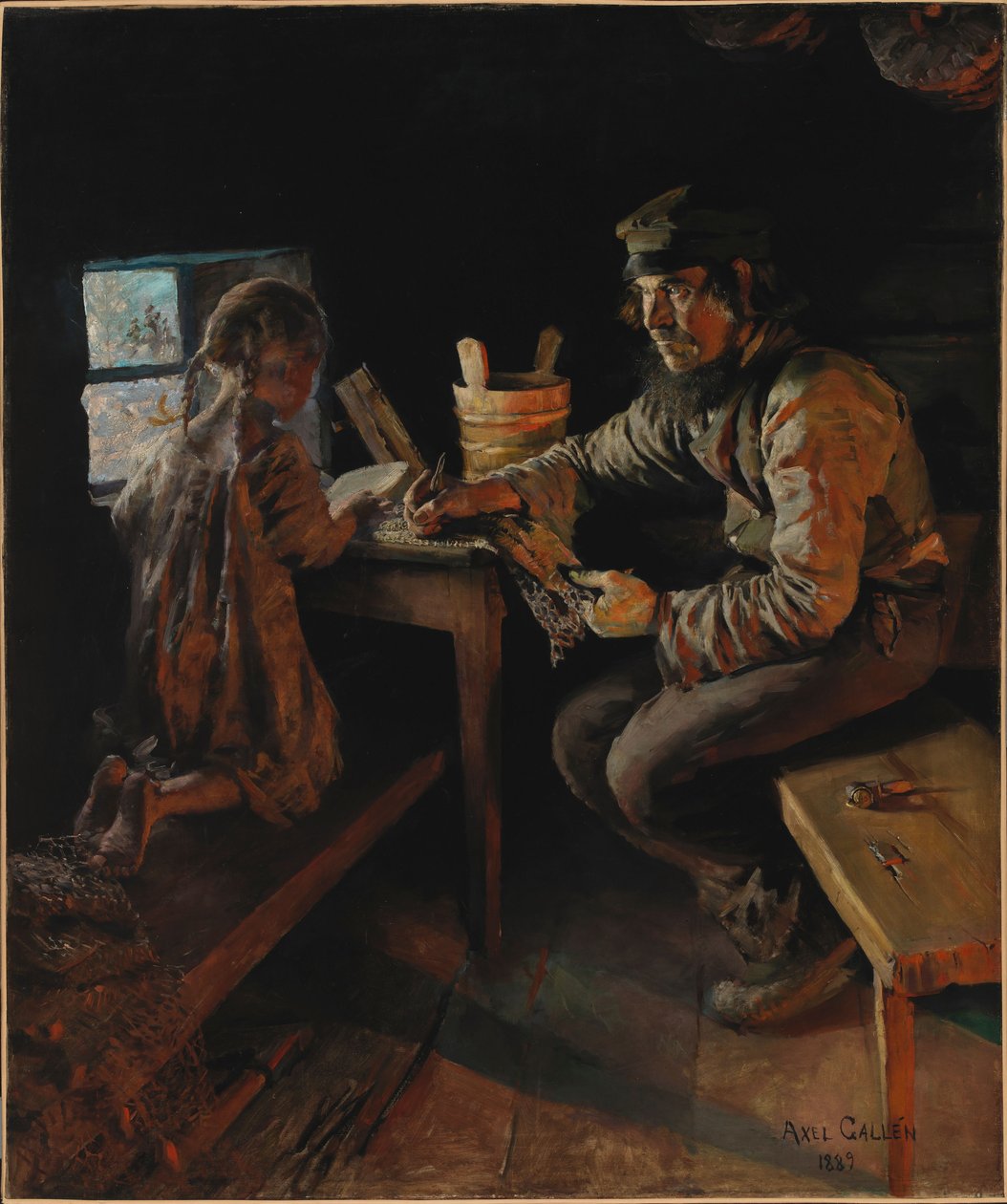 Primeira lição de Akseli Gallen-Kallela