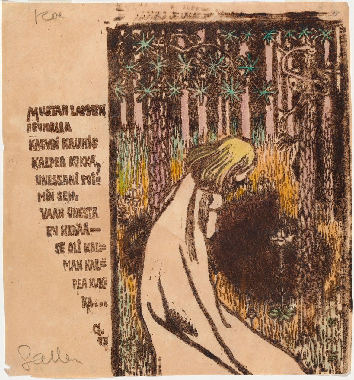 Flor da Morte de Akseli Gallen-Kallela