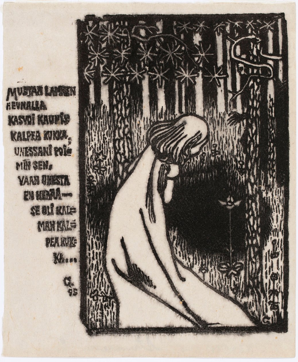 Flor da morte de Akseli Gallen-Kallela