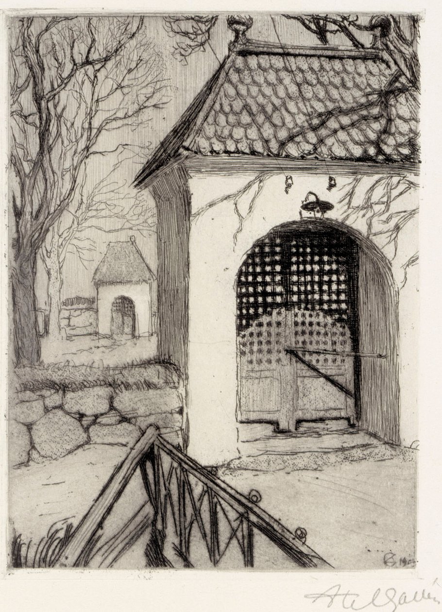 Portão do Cemitério de Rauma de Akseli Gallen-Kallela