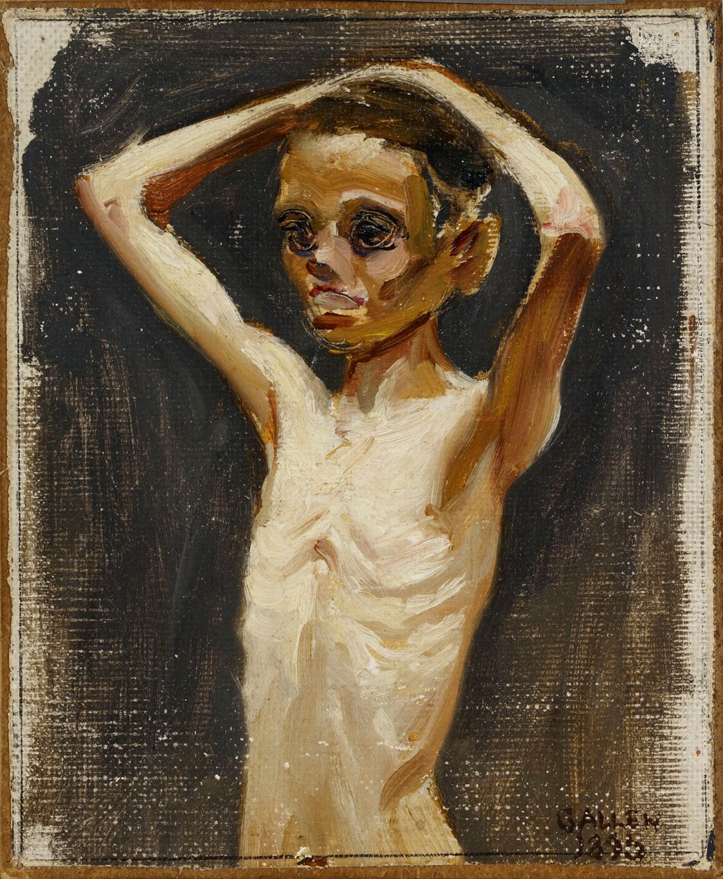 A rapariga da Quinta de Jaskala de Akseli Gallen-Kallela