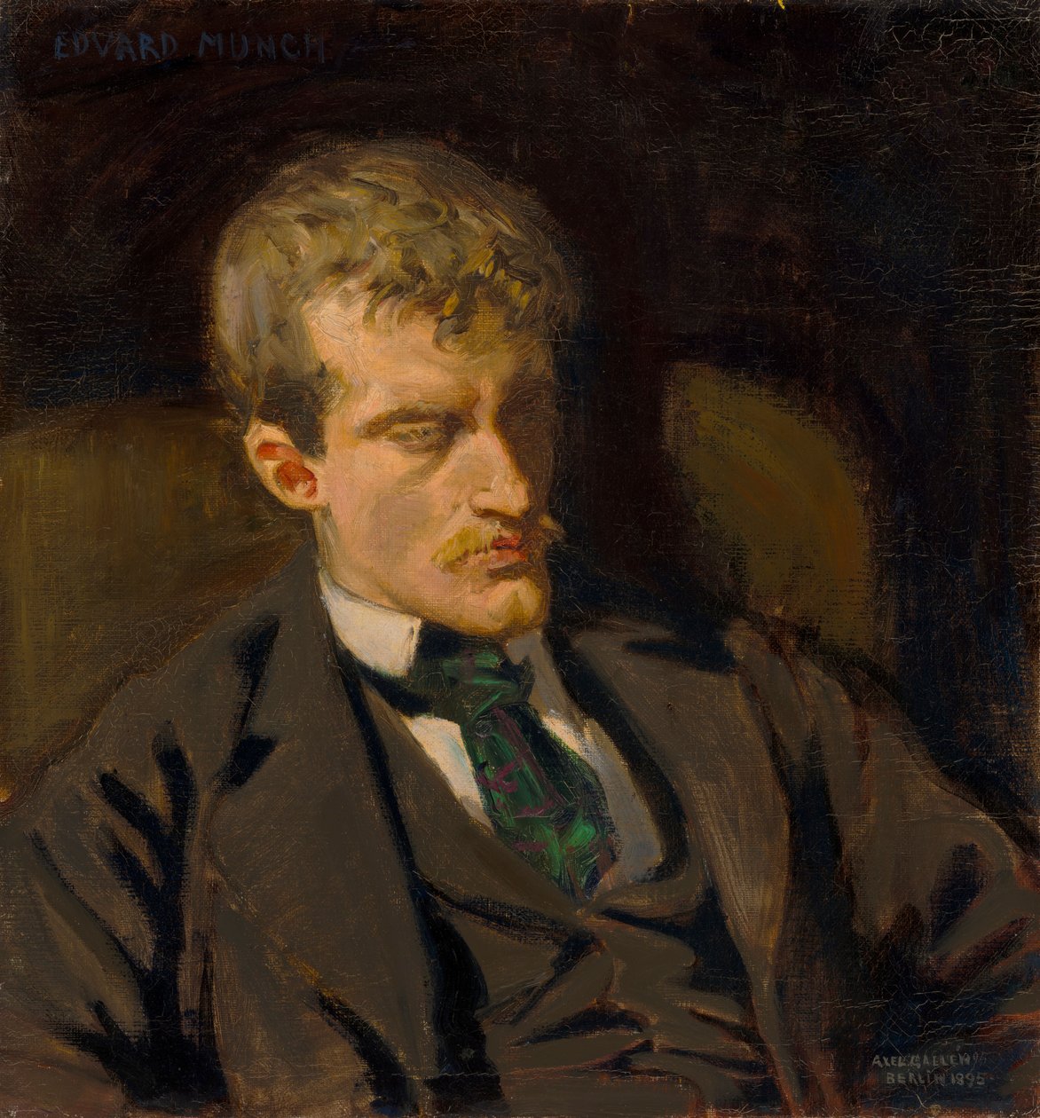 Retrato de Edvard Munch de Akseli Gallen-Kallela