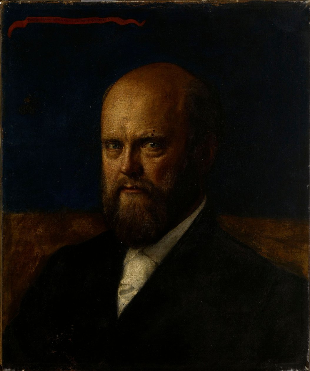 Retrato do professor E. R. Neovius de Akseli Gallen-Kallela