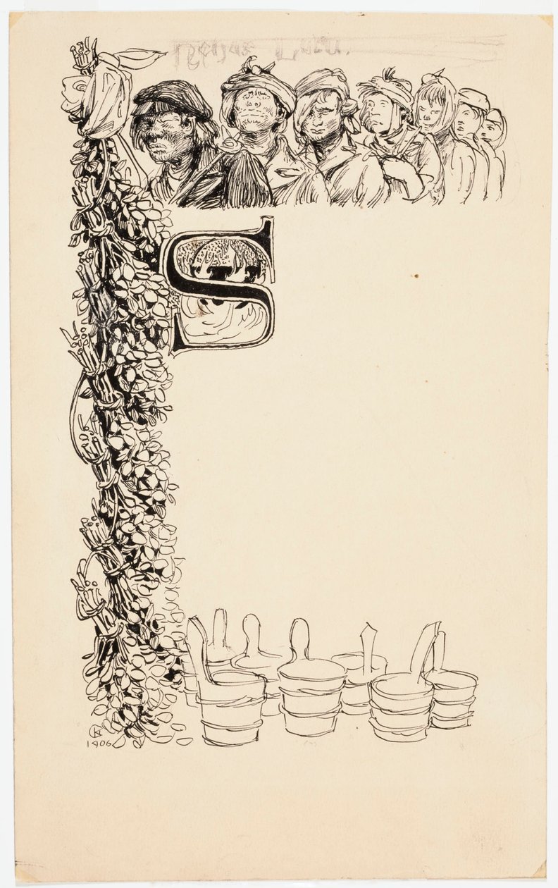 Os irmãos depois de uma tareia de Akseli Gallen-Kallela
