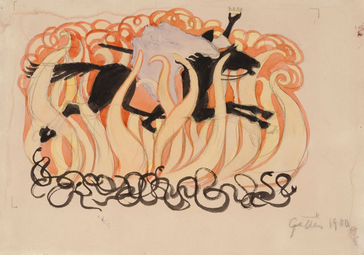 Ohne Titel de Akseli Gallen-Kallela