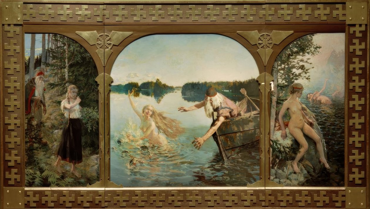 A.Gallen-Kallela, A lenda do Aino de Akseli Valdemar Gallen Kallela