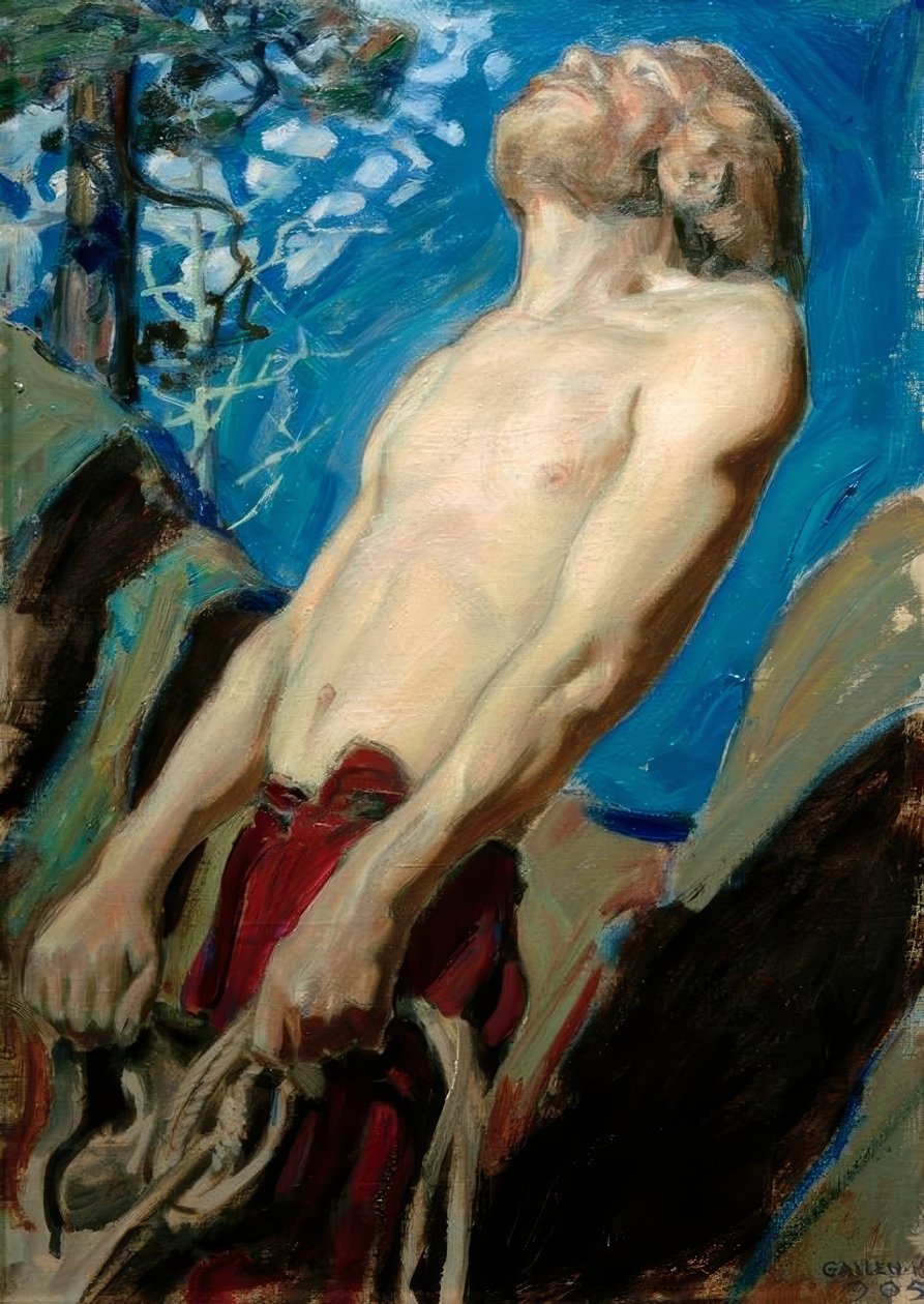 A.Gallen-Kallela, roubo do Sampo de Akseli Valdemar Gallen Kallela