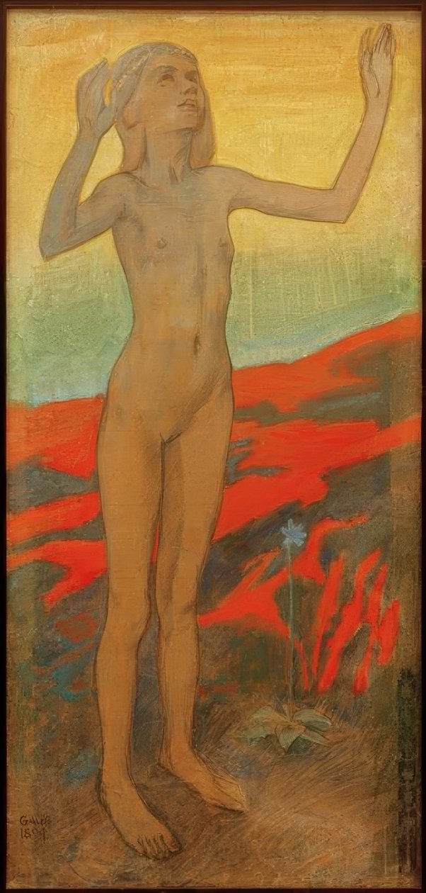 Adoração de Akseli Valdemar Gallen Kallela