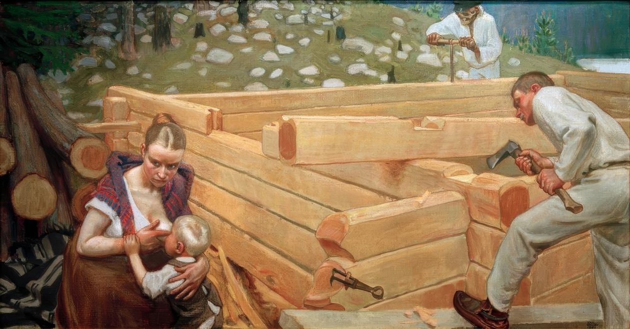 construir de Akseli Valdemar Gallen Kallela