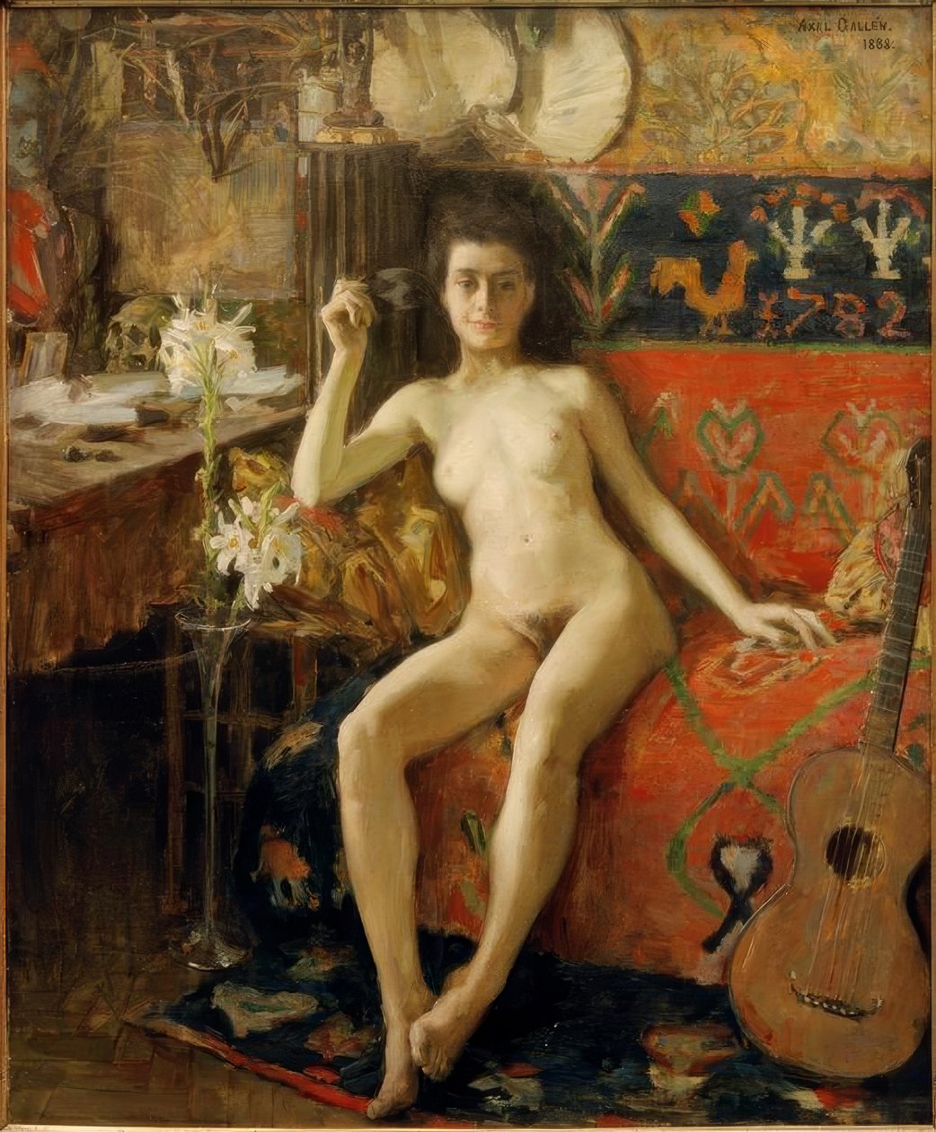 desmascarado de Akseli Valdemar Gallen Kallela