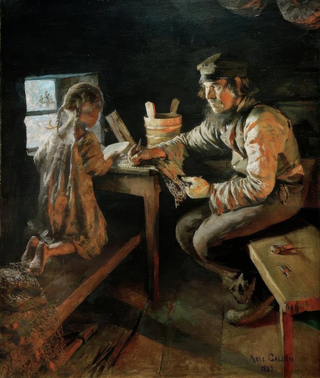 Primeira lição de Akseli Valdemar Gallen Kallela