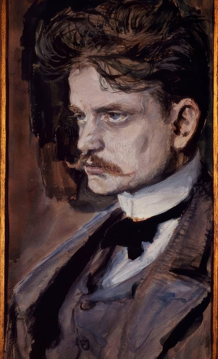 Jean Sibelius - v. Gallen-Kallela de Akseli Valdemar Gallen Kallela