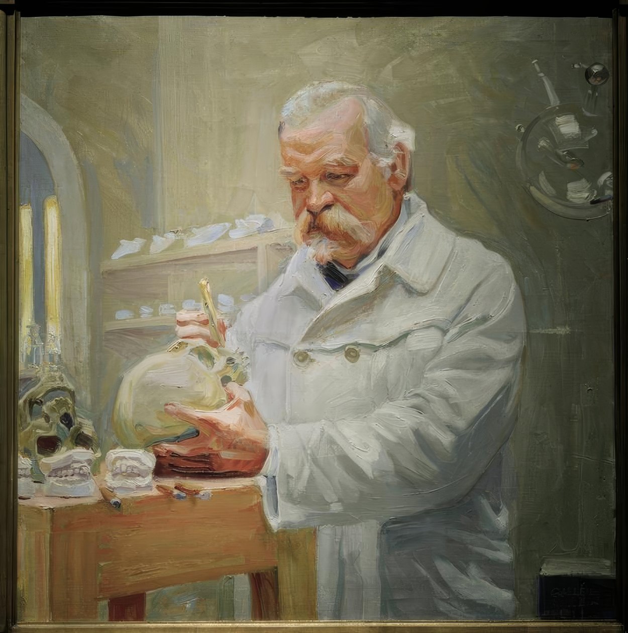 Retratos de Matti Äyräpää de Akseli Valdemar Gallen Kallela