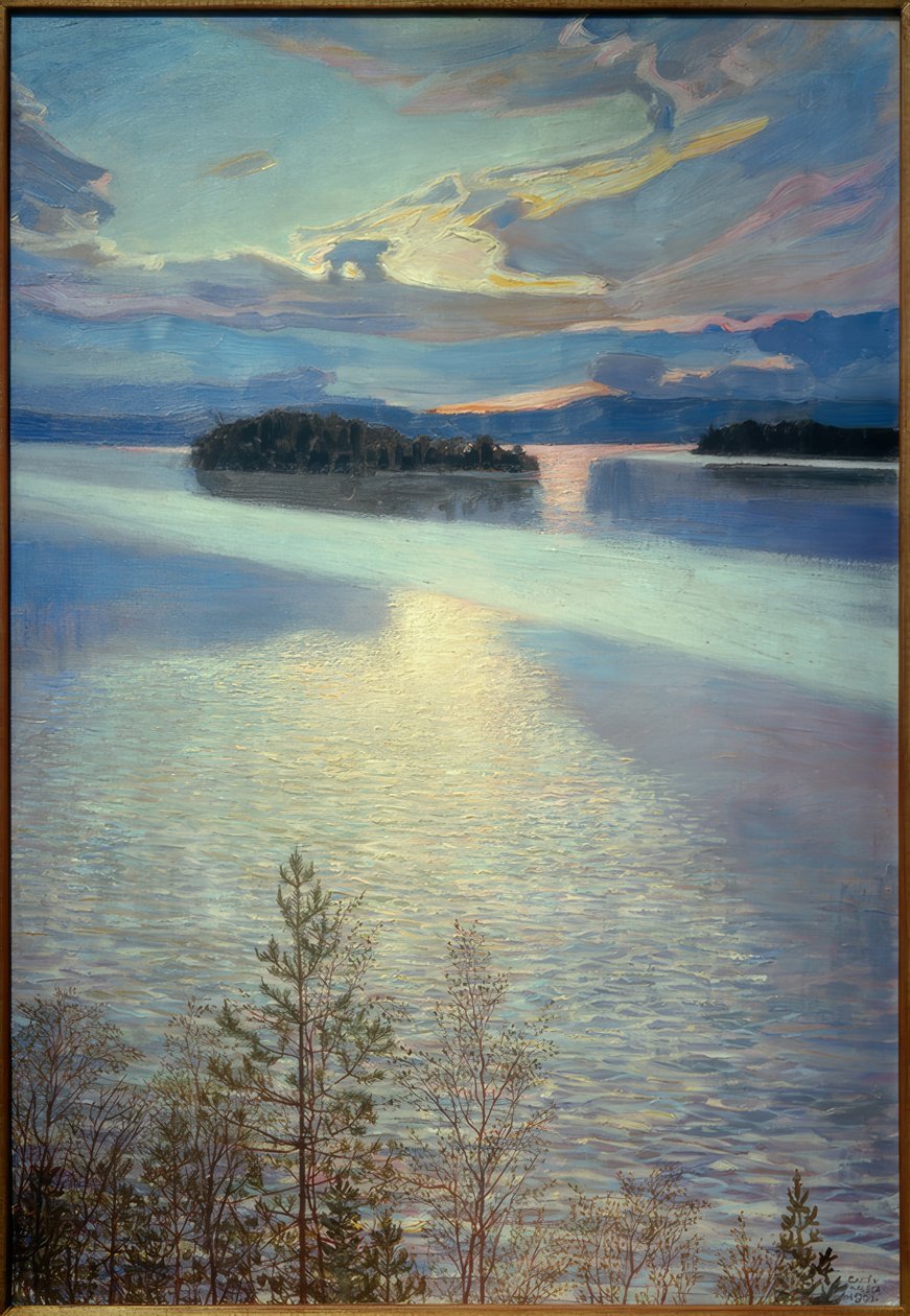 vista mar de Akseli Valdemar Gallen Kallela