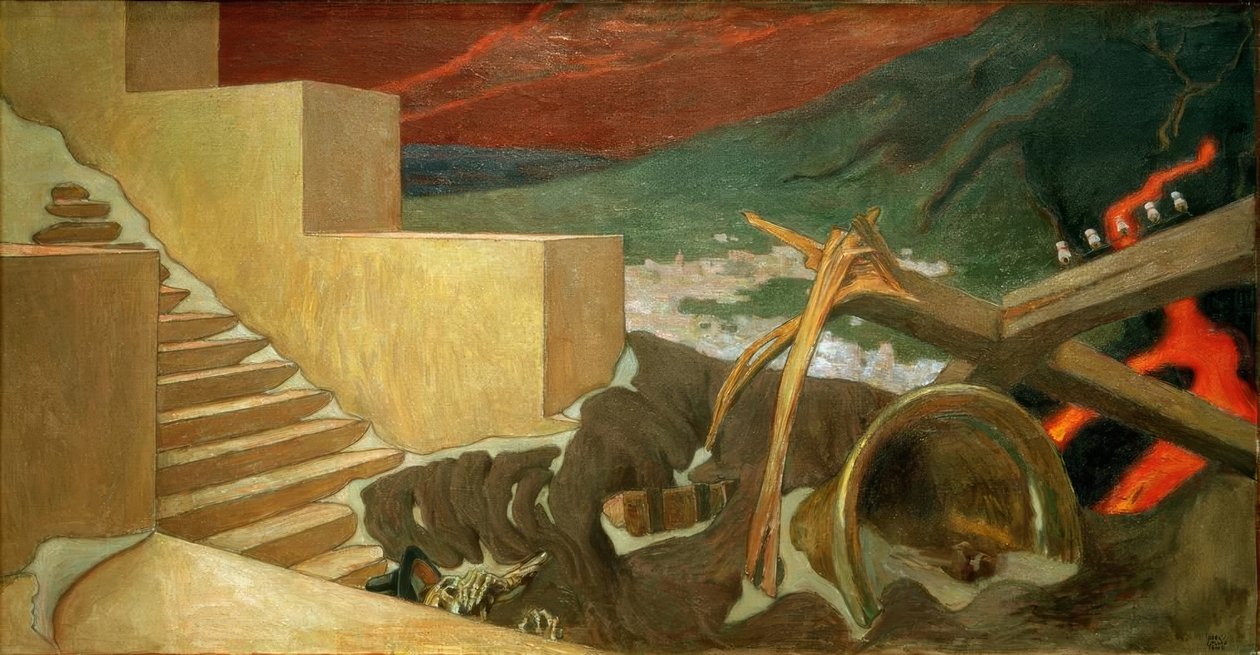 destruição de Akseli Valdemar Gallen Kallela