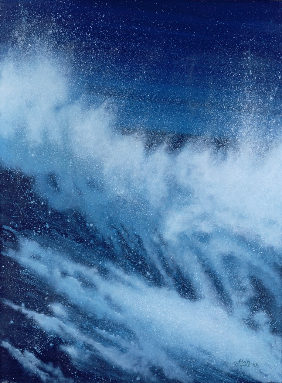 Grandes ondas quebrando, 1989 de Alan Byrne