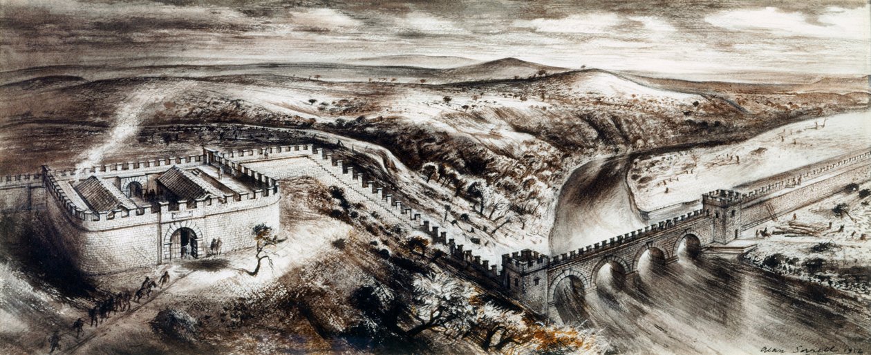 Cicatriz de Harrow, Cumbria, século II, década de 1960 de Alan Ernest Sorrell