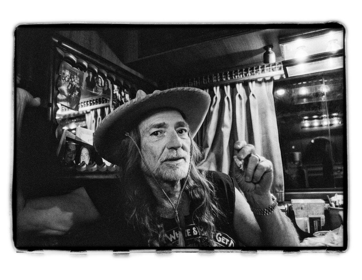 Willie Nelson - Austin, Texas, 2007 (foto) de Alan Messer