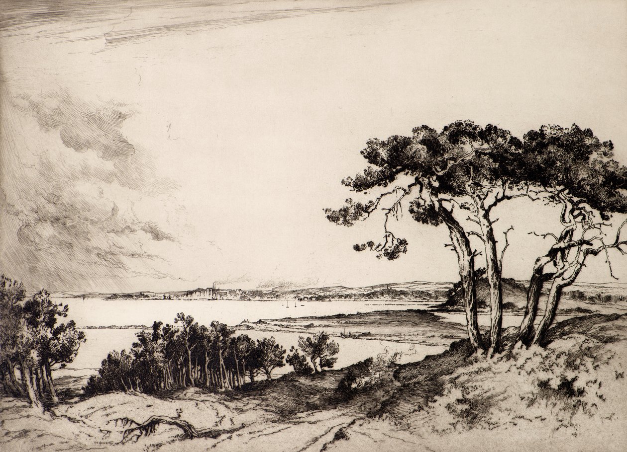 Poole (gravura) de Albany E. Howarth