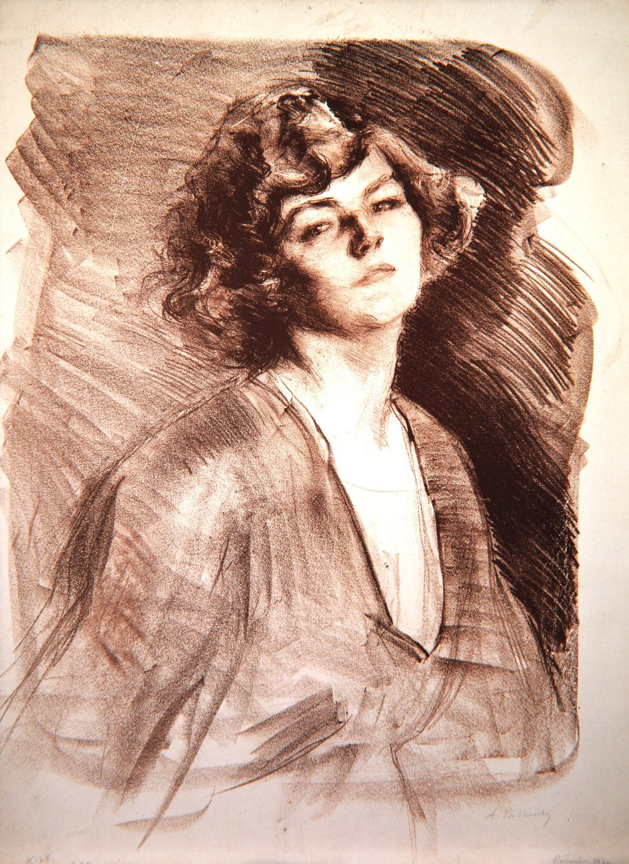 Enid em Rustington, 1920 de Albert de Belleroche
