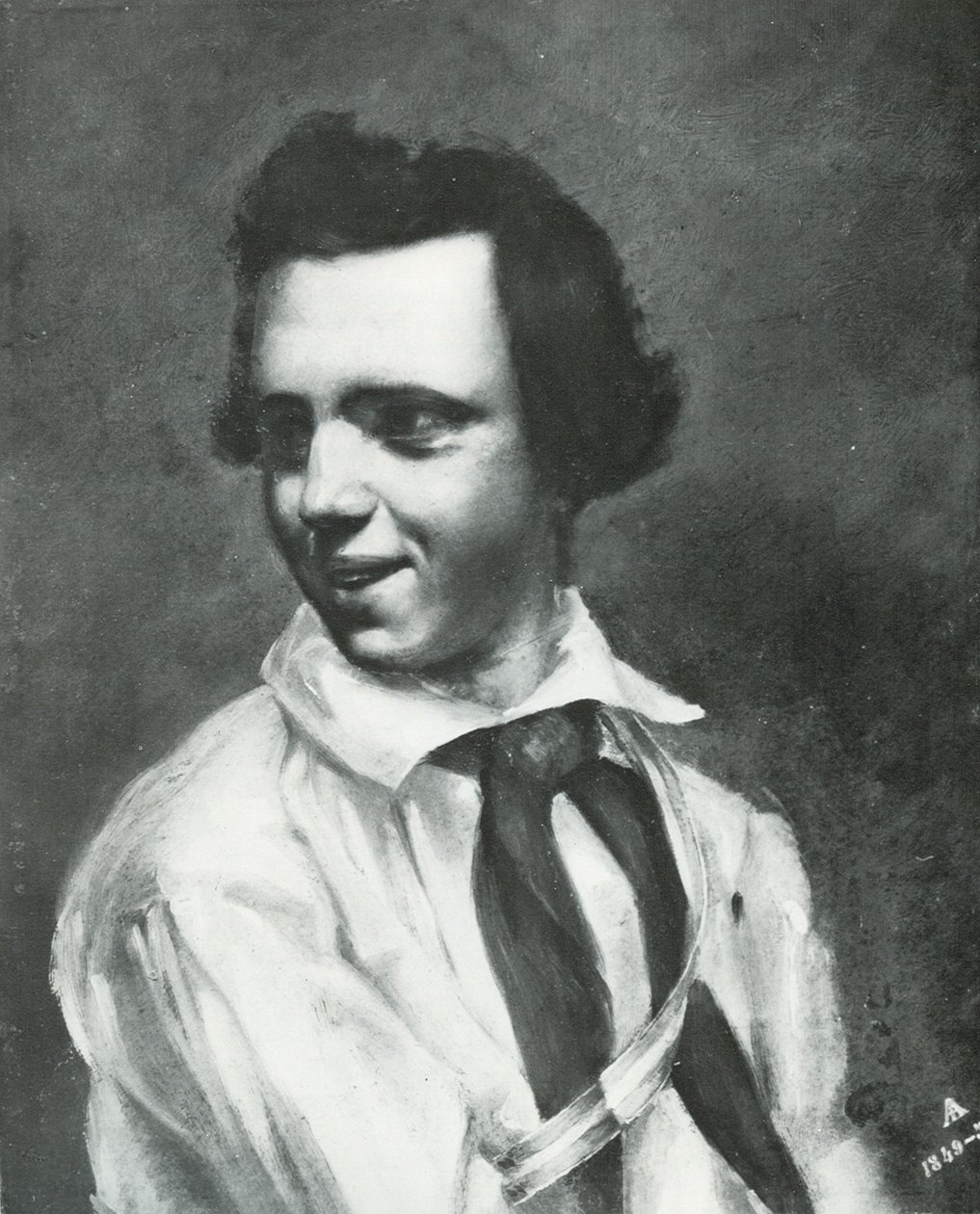 Albert Anker como aluno de Zofinger de Albert Anker