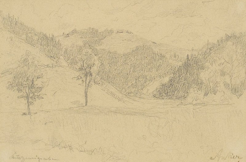 colinas de Albert Anker