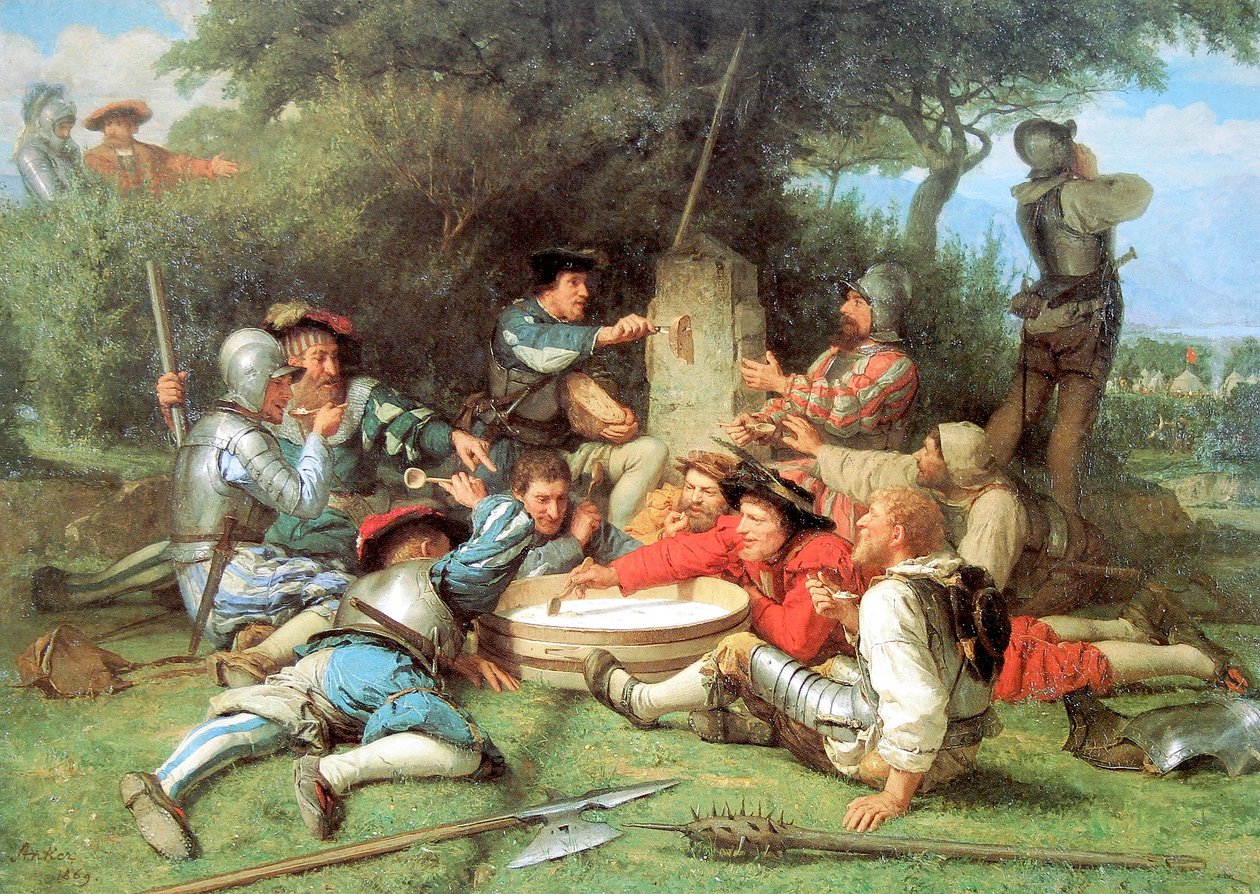 Milchsuppe de Albert Anker