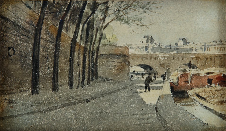 Museu do Louvre de Albert Anker