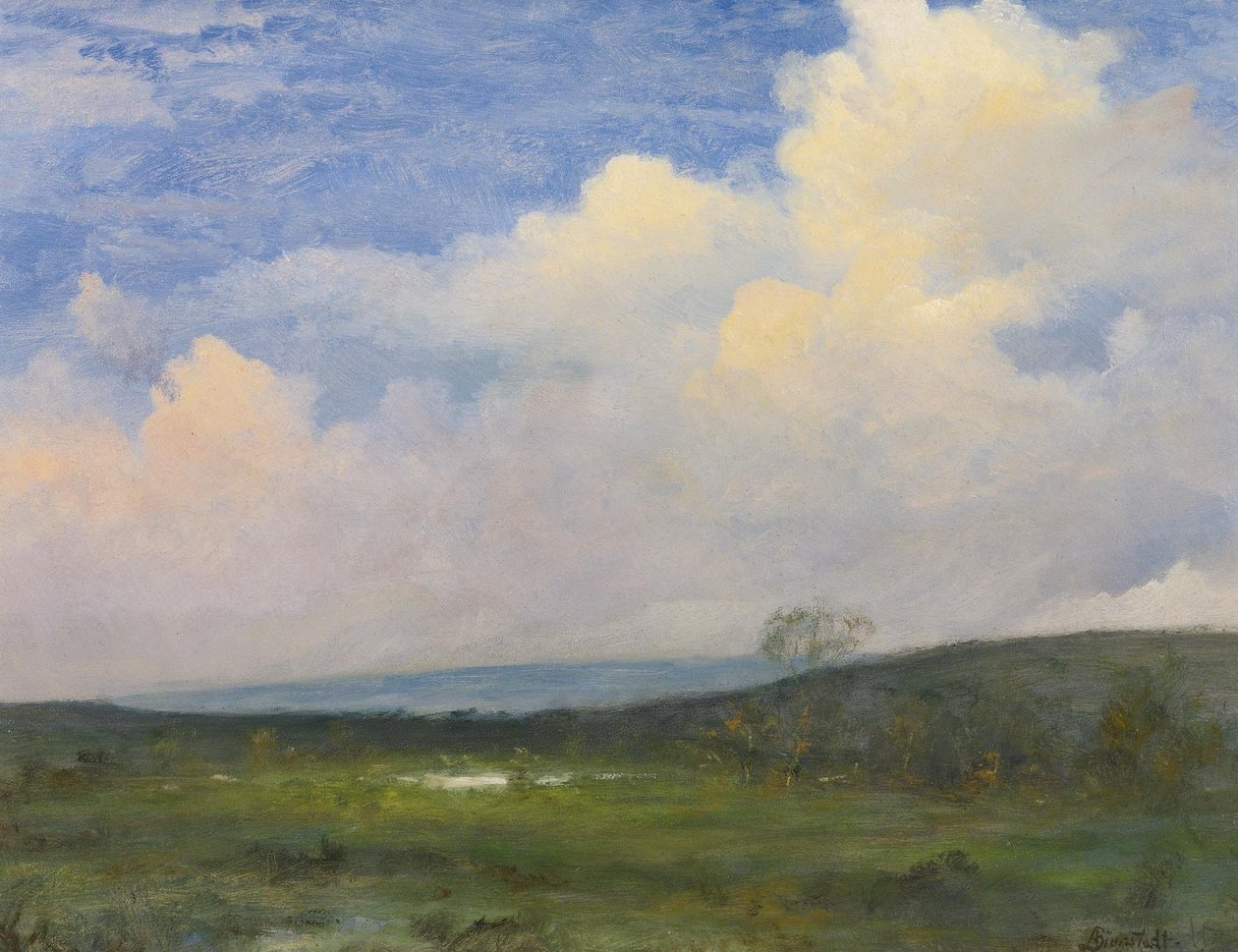 Nuvens sobre a Califórnia de Albert Bierstadt