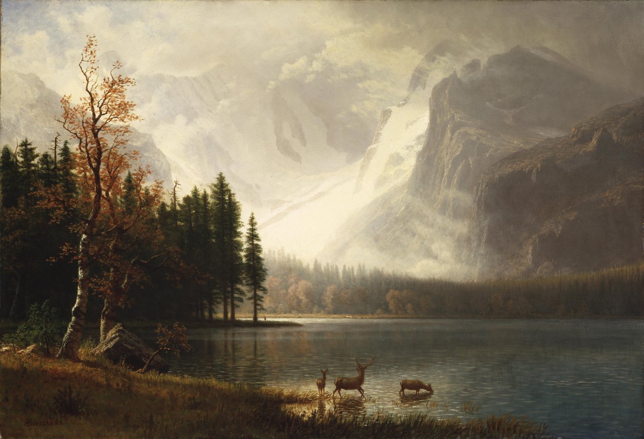 Estes Park, Colorado, Lago Whytes de Albert Bierstadt