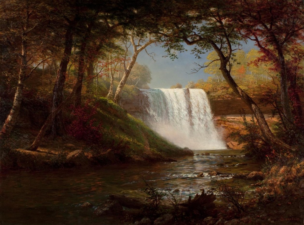 Minnehaha Falls de Albert Bierstadt