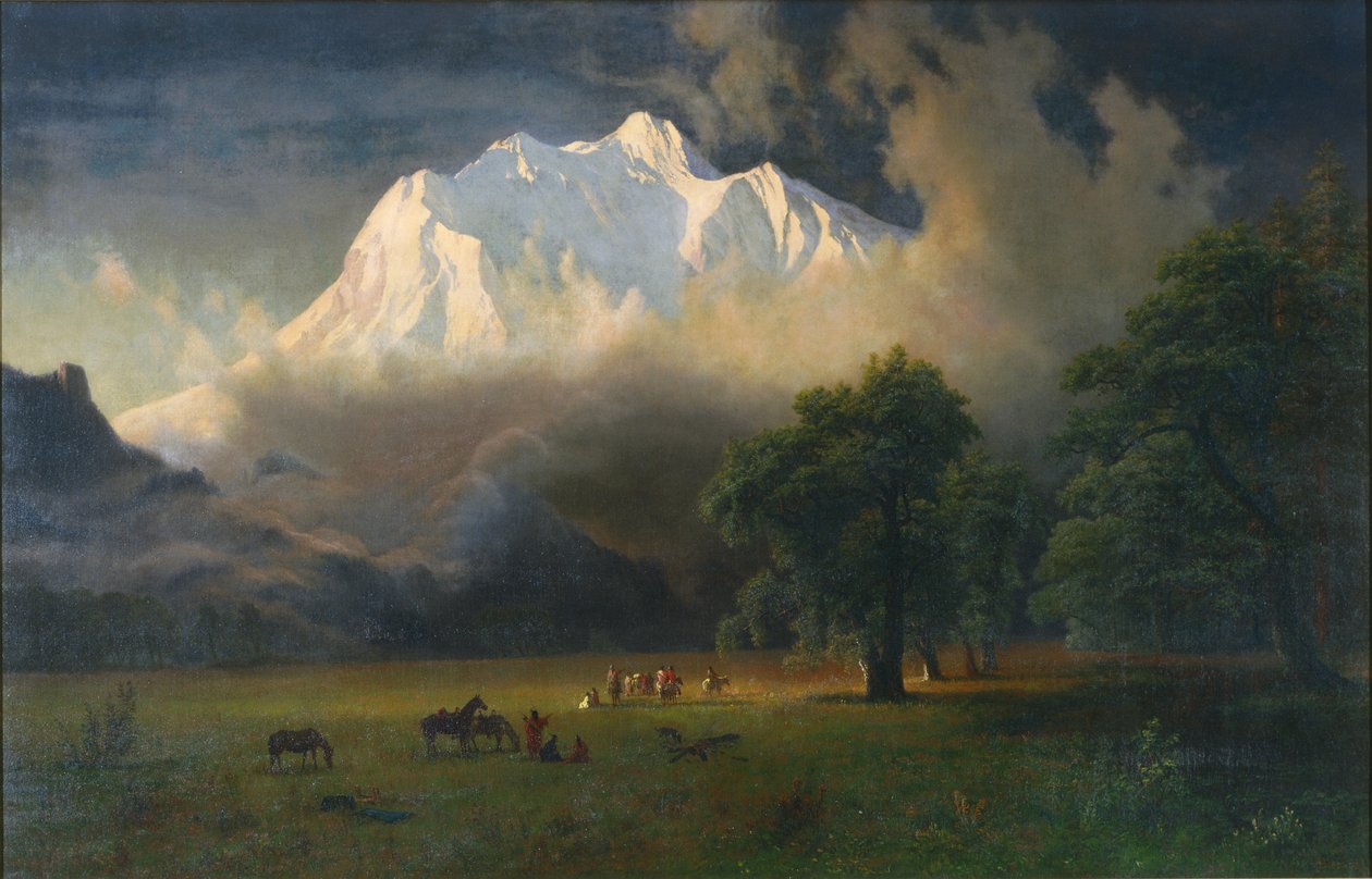 Mount Adams, Washington de Albert Bierstadt
