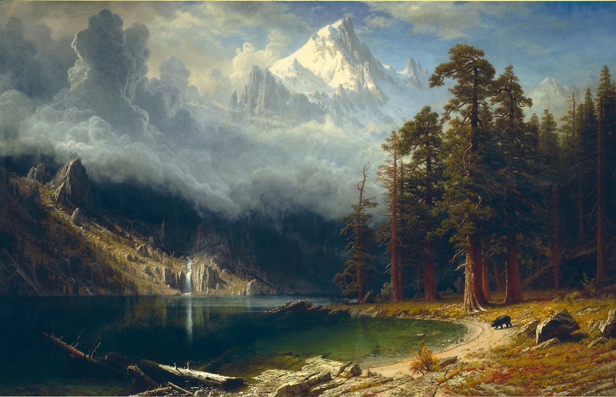 Monte Corcoran de Albert Bierstadt