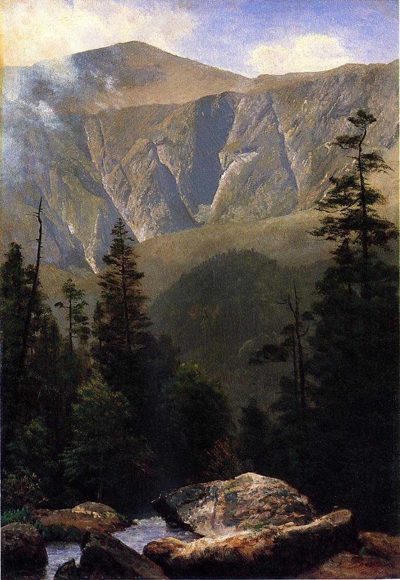 Paisagem montanhosa de Albert Bierstadt