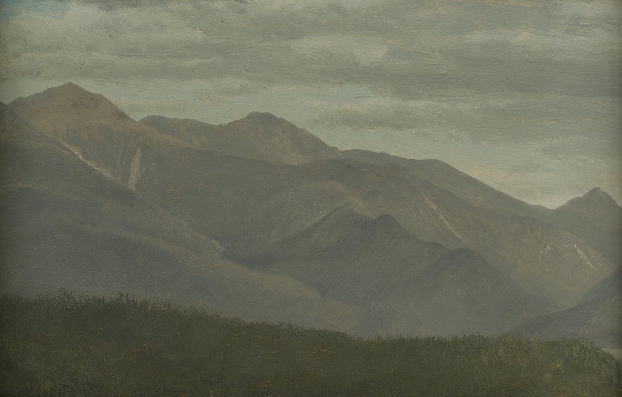 Montanhas de New Hampshire de Albert Bierstadt