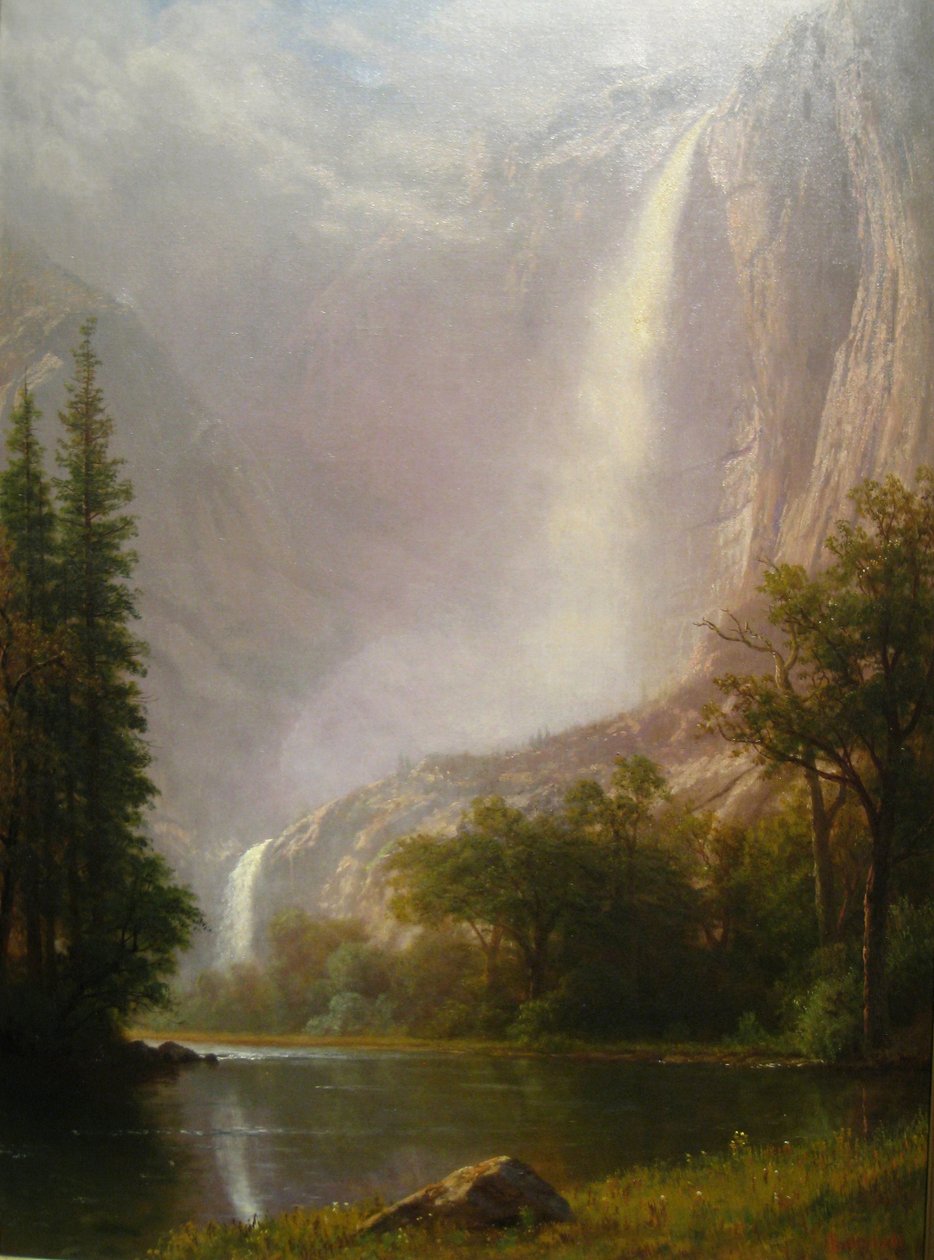 Yosemite Falls de Albert Bierstadt