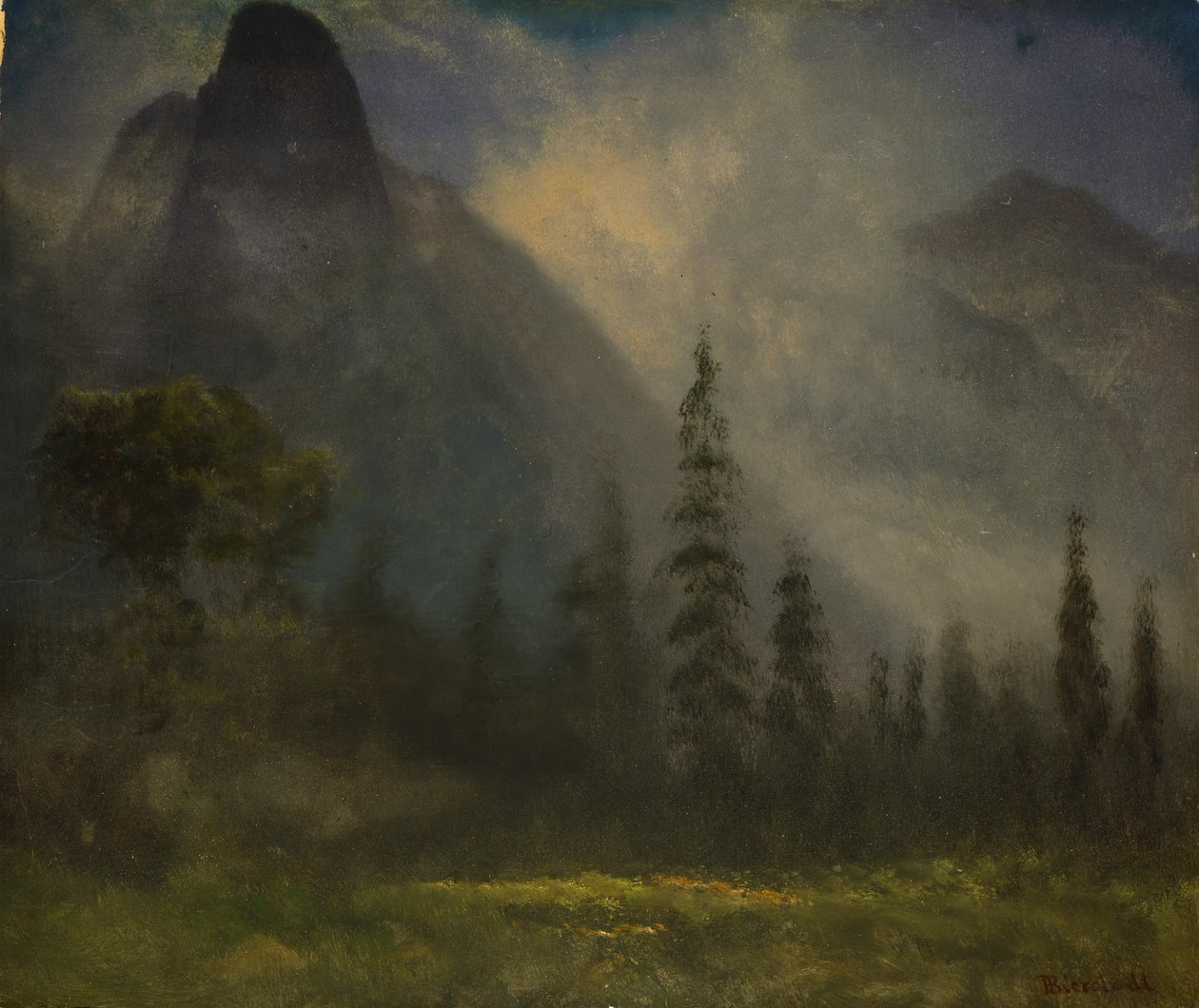 Vale de Yosemite de Albert Bierstadt