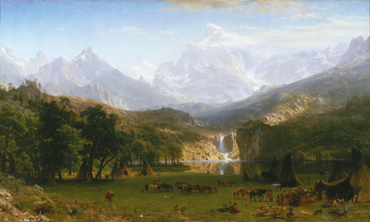 bierstadt landers peak de Albert Bierstadt