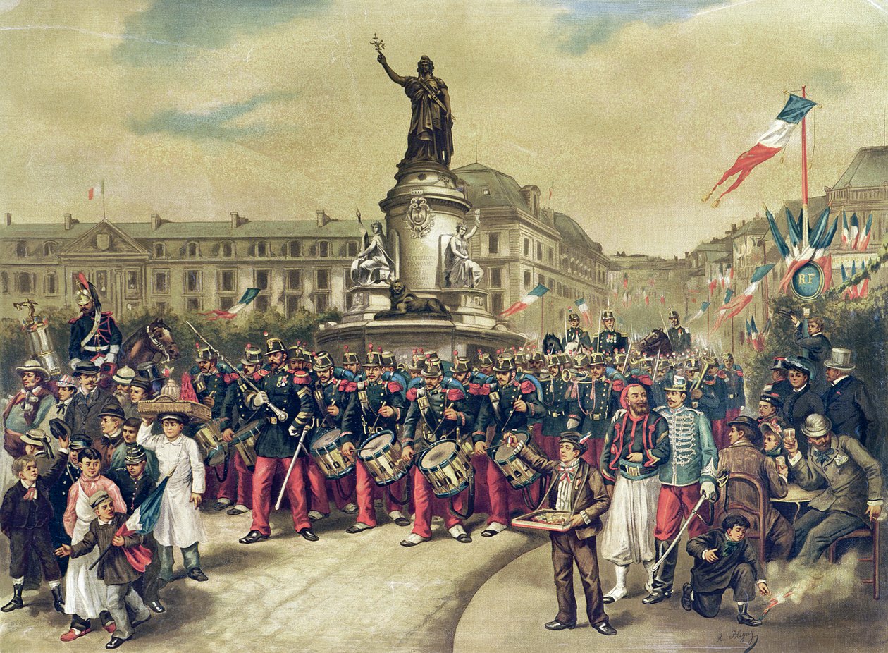 Décimo quarto de julho de 1881 de Albert Bligny