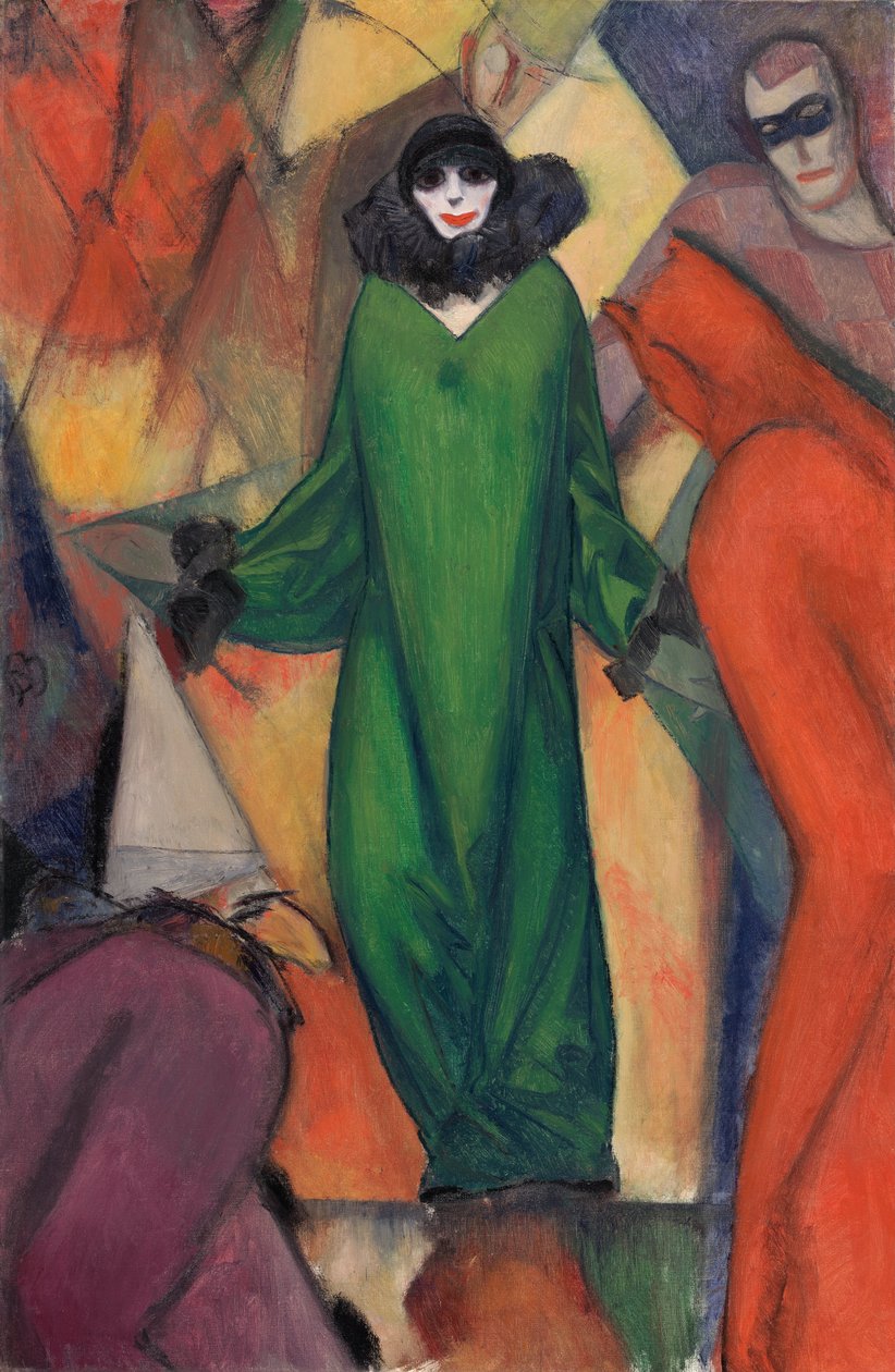 O dominó verde de Albert Bloch