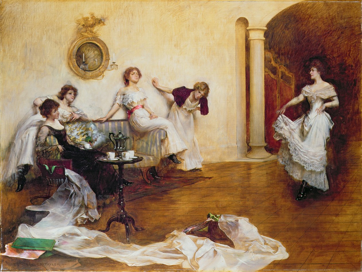 Sedas e cetins, 1900 de Albert Chevallier Tayler