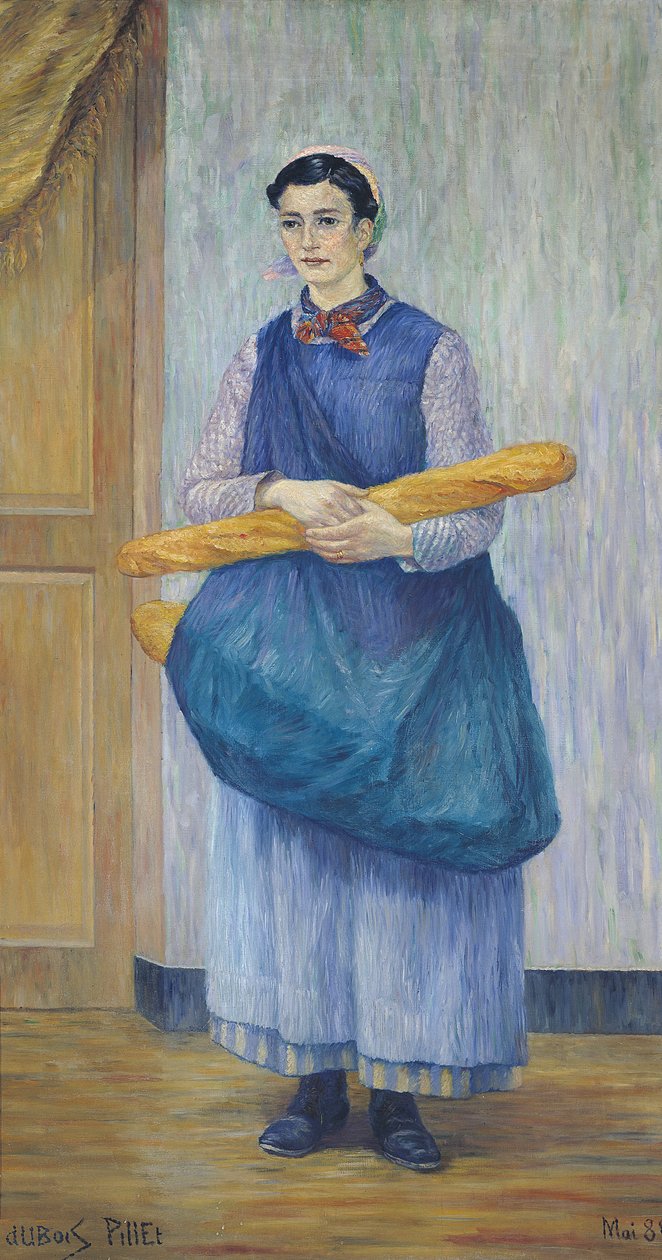 Senhora carregando pão, 1889 de Albert Dubois Pillet