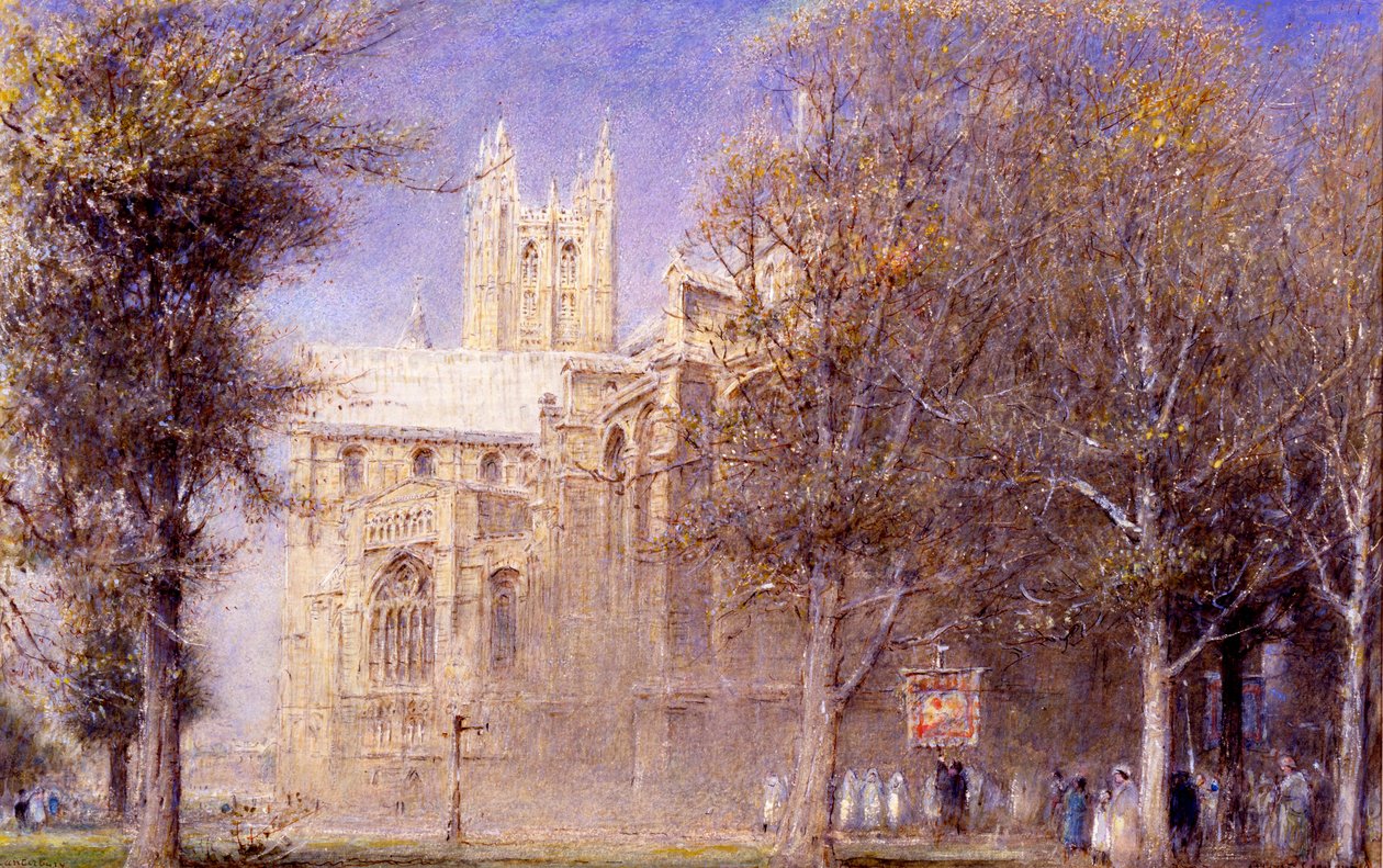 Canterbury, 1942 de Albert Goodwin
