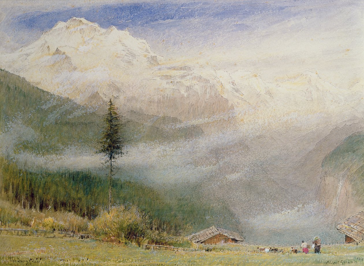 Virgin, 1913 de Albert Goodwin
