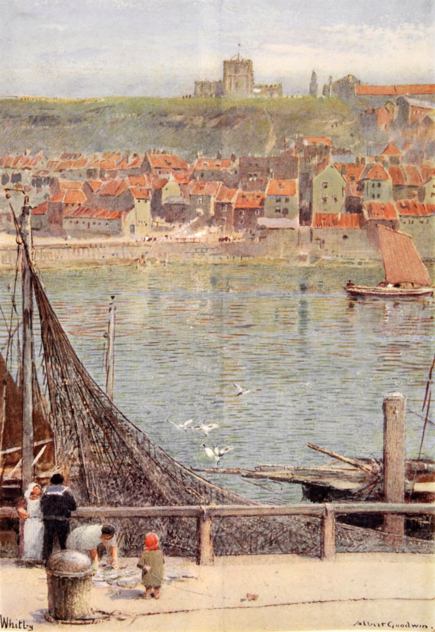 Whitby de Albert Goodwin