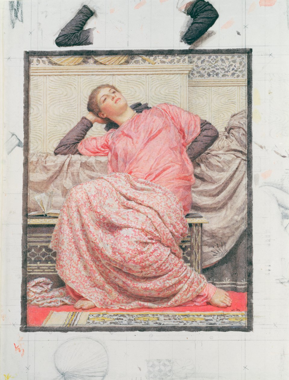 Um livro aberto de Albert Joseph Moore