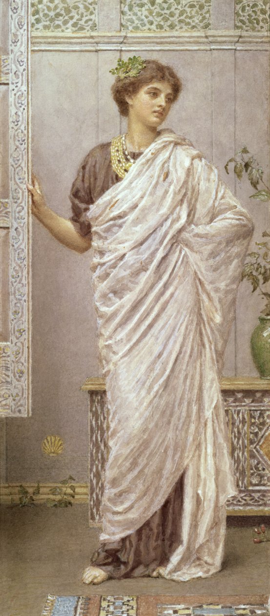 Porta de um guarda-roupa de Albert Joseph Moore