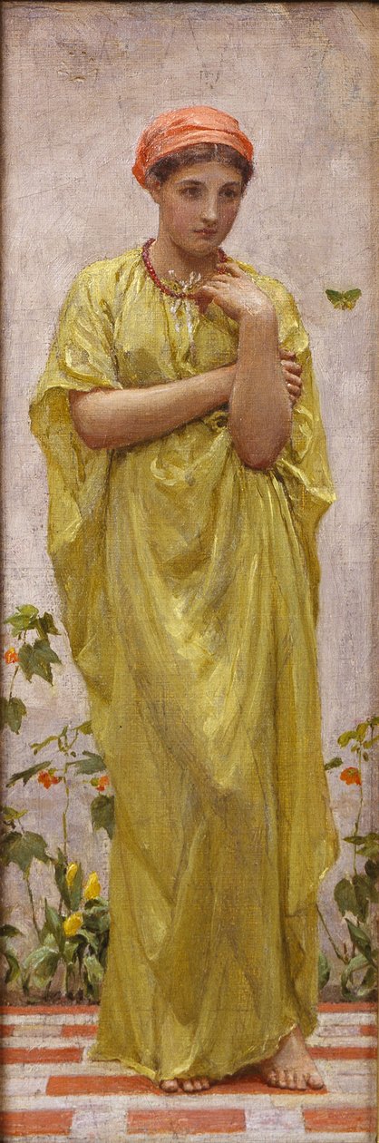 A borboleta verde de Albert Joseph Moore