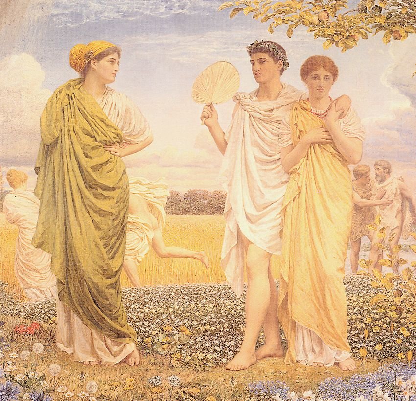 Os amores dos ventos e as estações de Albert Joseph Moore