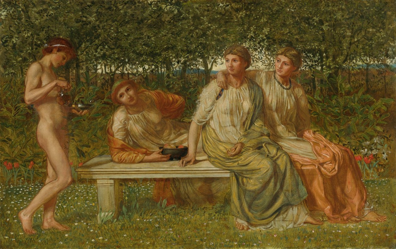 O assento de mármore de Albert Joseph Moore